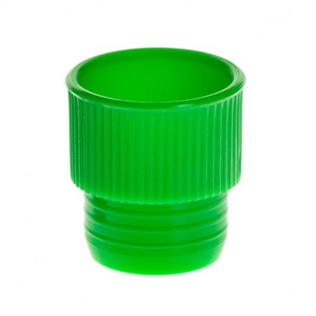 SIMPORT CENTRIFUGE TUBE PLUG CAP - Tube Plug Cap, 17mm, Polyethylene, Green, 1000/bg, 4 bg/cs