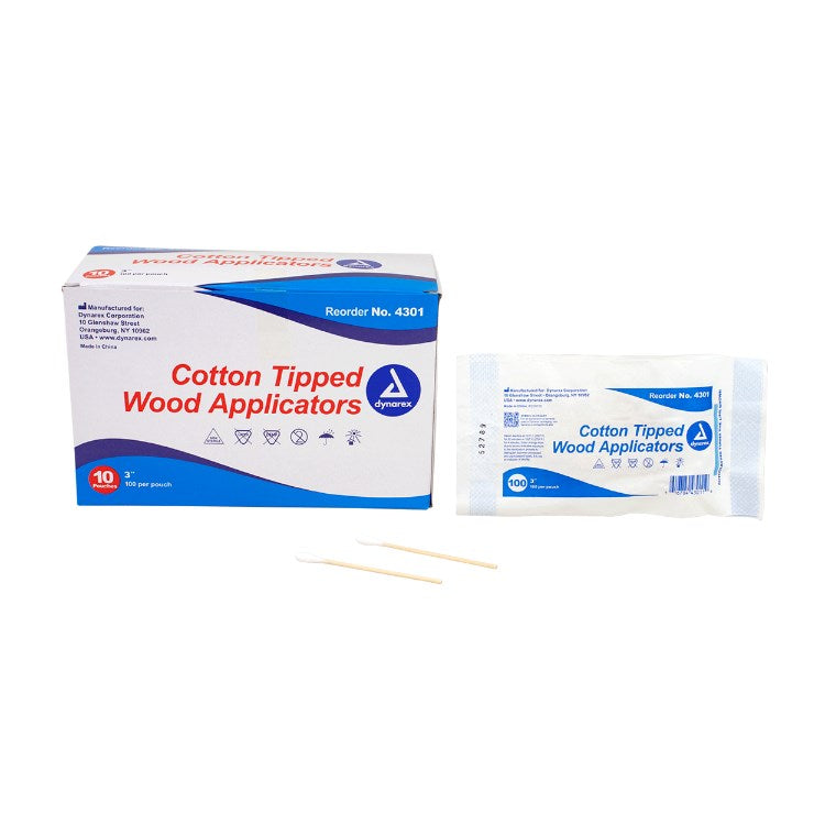 Cotton Tipped Wood Applicators