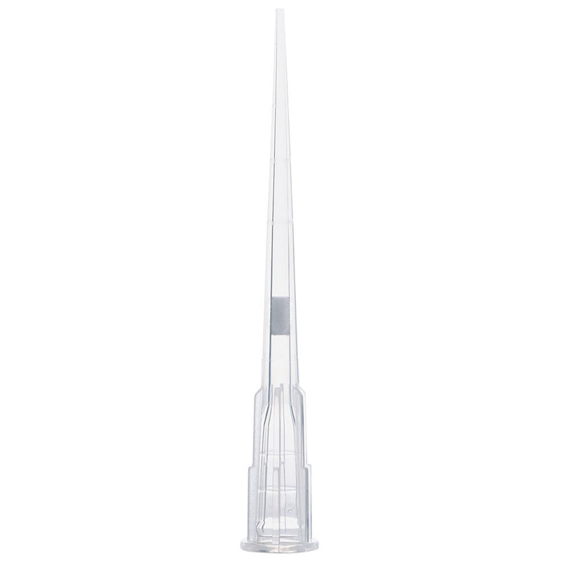 Filter Pipette Tip, 0.1 - 10uL, Certified, Universal, Low Retention, Graduated, 45mm Extended Length, Natural, STERILE, 96/Rack, 10 Racks/Box, 2 Boxes/Carton