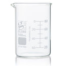 Beaker, Globe Glass, 100mL, Low Form Griffin Style, Dual Graduations, ASTM E960, 12/Box