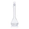 Flask, Volumetric , Globe Glass, 100mL, Class B, To Contain (TC), ASTME288, 6/Box