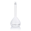 Flask, Volumetric , Globe Glass, 2000mL, Class B, To Contain (TC), ASTME288, 1/Box