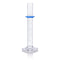 Cylinder, Graduated, Globe Glass, 25mL, Class A, To Deliver (TD), Dual Grads, ASTM E1272, 1/Box