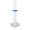 Cylinder, Graduated, Globe Glass, 5mL, Class B, To Deliver (TD), Dual Grads, ASTM E1272, 4/Box
