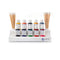 Tissue Marking Dye Kit, 10 Color, 2 Oz. Flip-Top Bottles With Acrylic Holding Tray & Applicator Sticks
