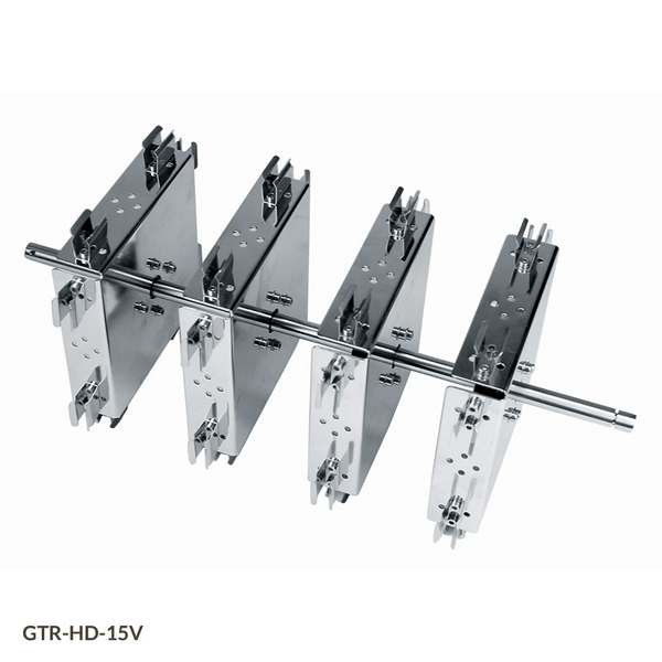 Tube Holder for use with GTR-HD Series Tube Rotators, 16 Vertical Places for 15mL Microcentrifuge Tubes