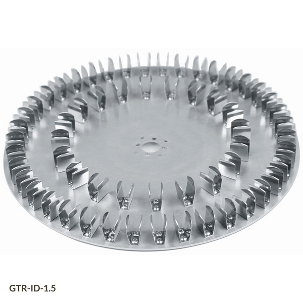Tube Holder Disk for use with GTR-ID Series Tube Rotators, 60-Place Disk, for 1.5mL Microcentrifuge Tubes