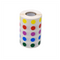Label Rolls, Cryo, 13mm Dots, for 1.5-2mL Tubes, Assorted Colors (1000 dots in blue, green, violet, red and yellow)