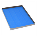 Label Sheets, Cryo, 38x6mm, for Microplates, 20 Sheets, 156 Labels per Sheet, Blue
