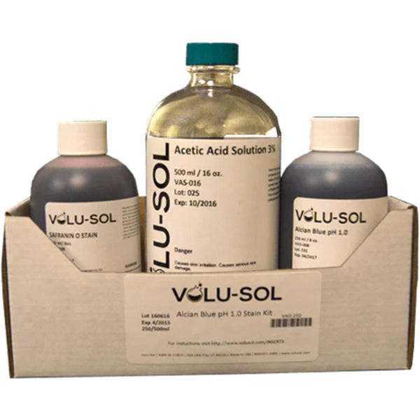 Volu-Sol Alcian Blue pH 1.0 (16 oz / 500 mL)  Case of 12