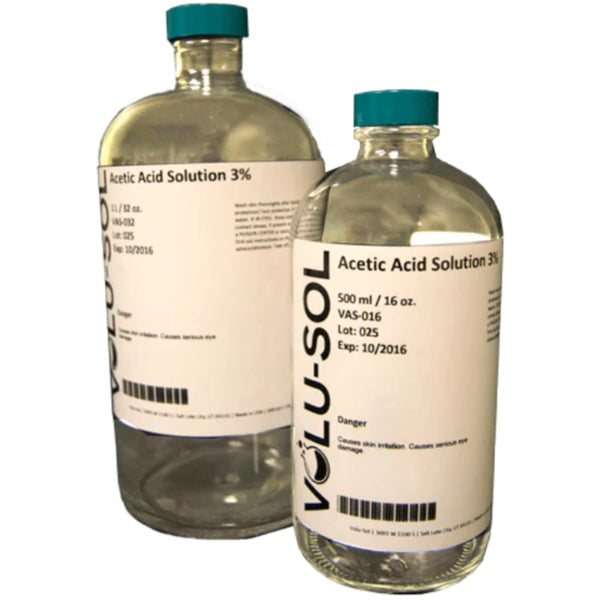 Volu-Sol Acetic Acid Solution 3% (32 oz / 1 L)