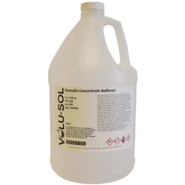 Volu-Sol Formalin Concentrate Buffered (128 oz / 3.78 L)  Case of 4