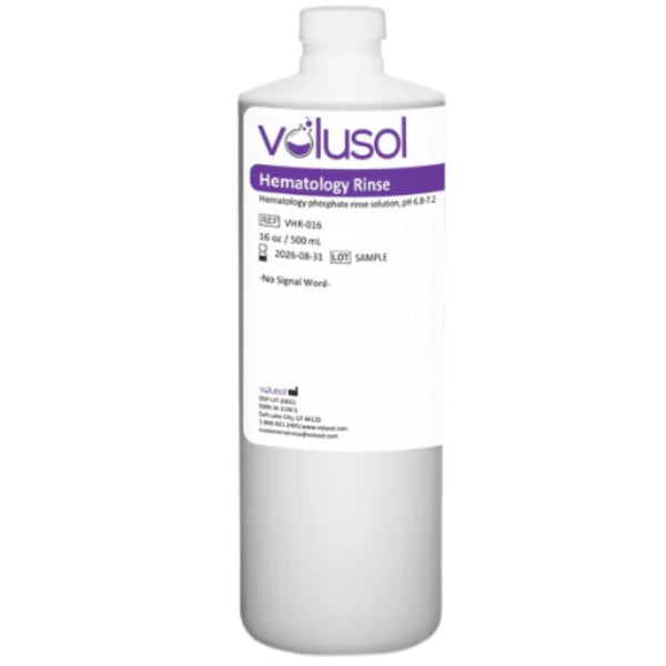 Volu-Sol Hematology Rinse (8 oz / 250 mL)
