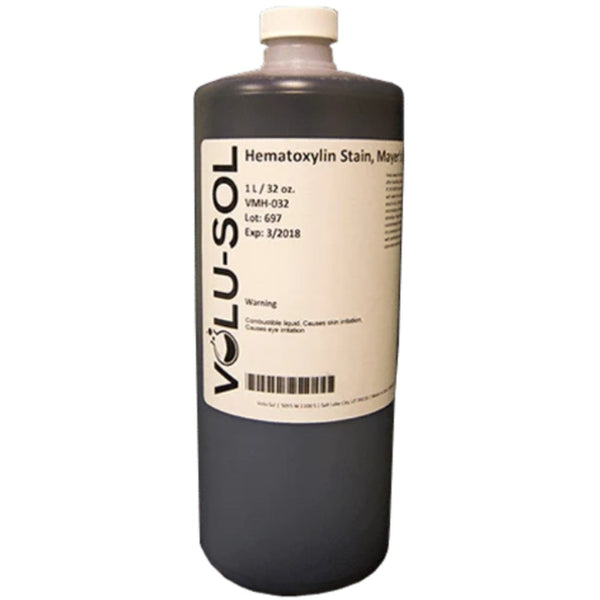 Volu-Sol Hematoxylin Stain, Modified Harris Formulation (Mercury Free) (128 oz / 3.78 L)