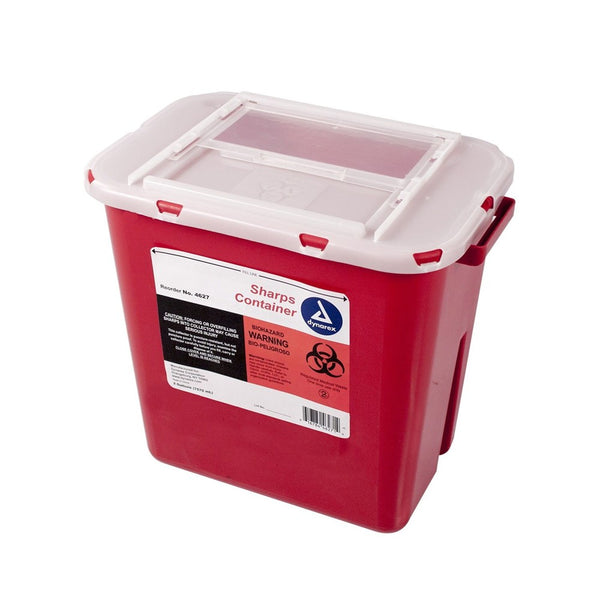 Sharps Container, 2 Gallon (Flat Top)