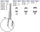 Teeth Forceps, (4x5), 6"