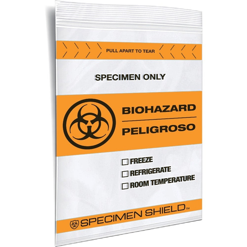 Biohazard Transport Specimen Bag 24 X 24 Cs/100