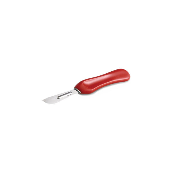 Scalpel Handle, Red, #4