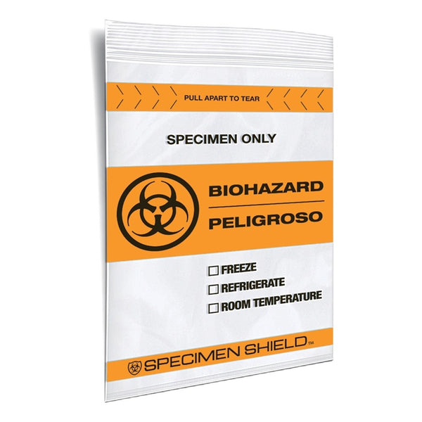 Biohazard Bag, 8x10" CS/1000
