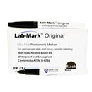 LabMark Pen, Original Slide/Cassette Marker, Black 12/BX