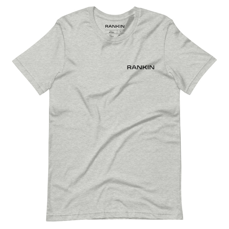 Rankin Logo White Short-Sleeve Unisex T-Shirt