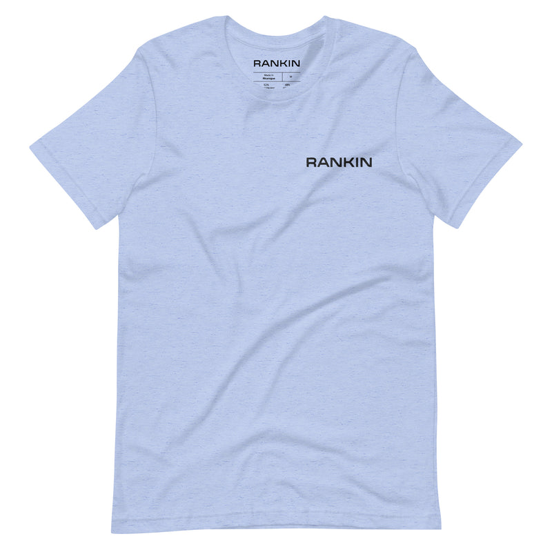 Rankin Logo White Short-Sleeve Unisex T-Shirt