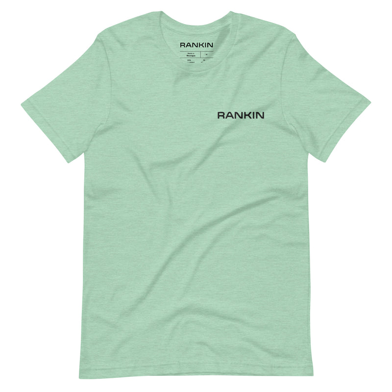 Rankin Logo White Short-Sleeve Unisex T-Shirt